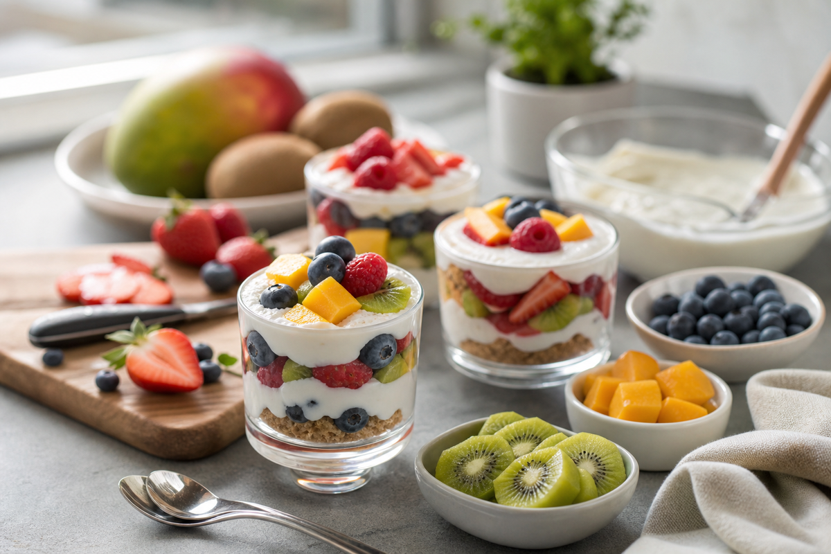 Détail visuel lié à dessert aux fruits sans cuisson pour accompagner les conseils de l’article