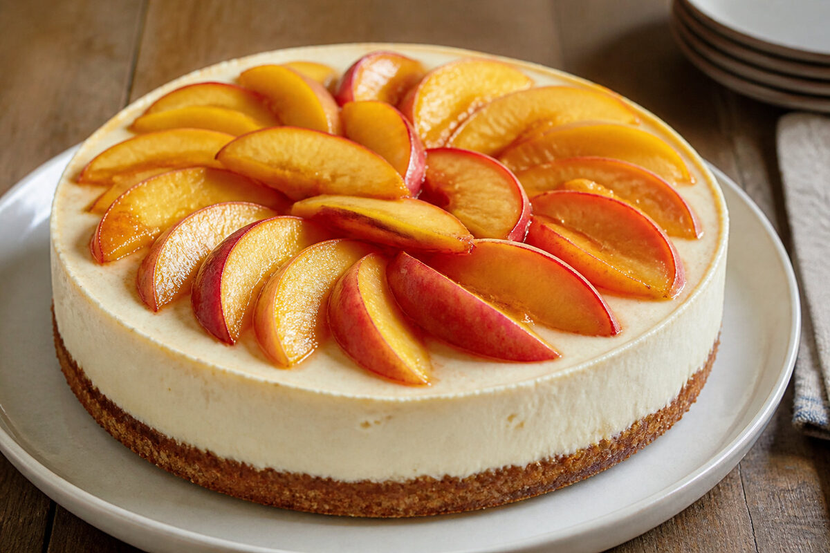 3 secrets pour un cheesecake nectarine inratable 🍑