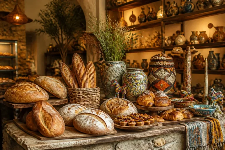 Boulangerie artisanale et decoration