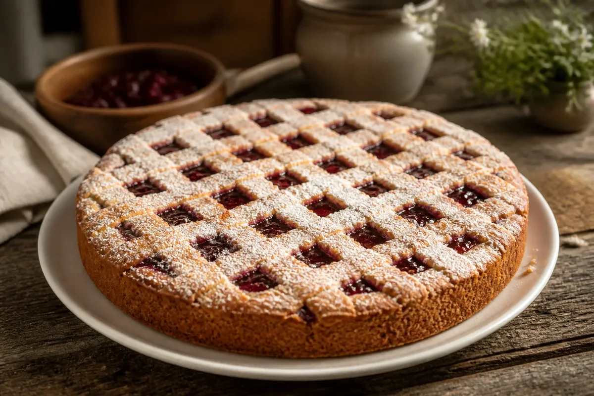 Tarte linzer authentique et gourmande