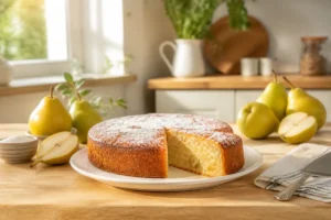 Moelleux aux poires un delice simple