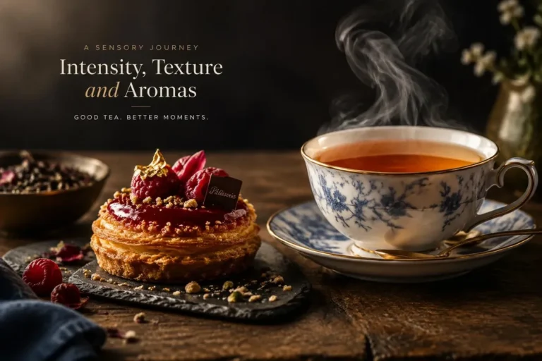 Accord thé et pâtisserie : intensité, texture, arômes