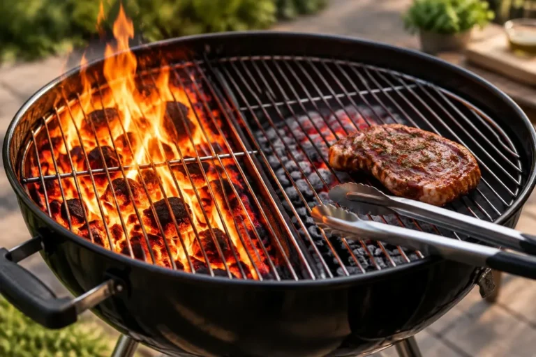 Deux zones de chaleur au barbecue : cuisson parfaite