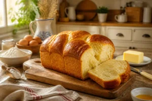 Brioche doree et moelleuse