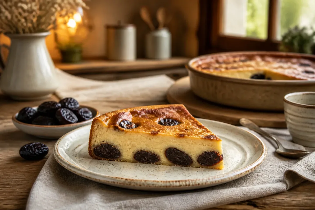 Far breton aux pruneaux gourmand