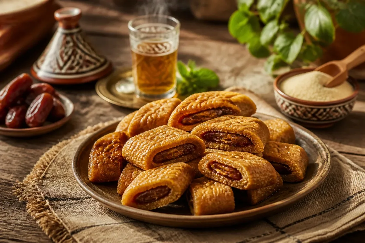 Douceurs orientales makrout et the a la menthe